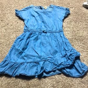 4T Osh’Kosh Jean Ruffle Dress